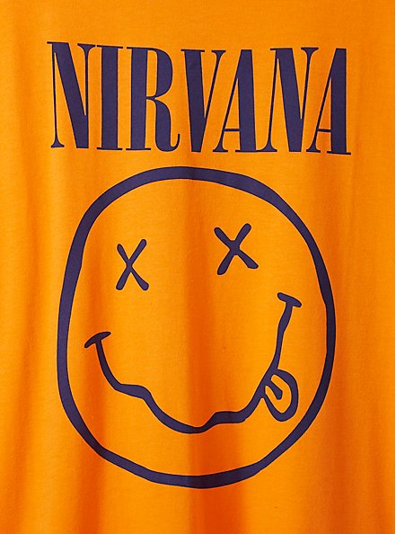 Plus Size Nirvana Slim Fit Seam Crew Tee - Cotton Orange, ORANGE, alternate