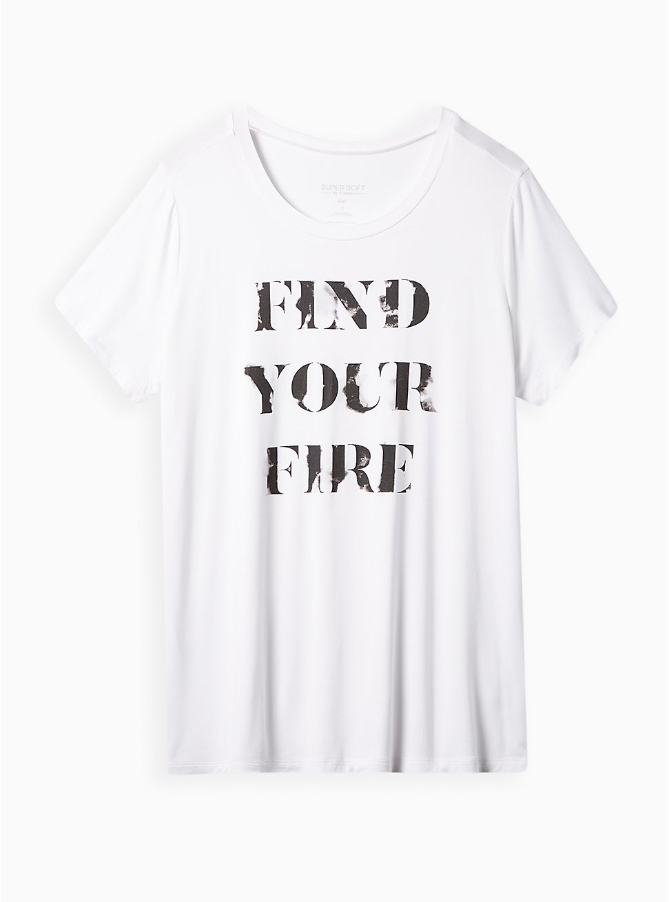 Perfect Tee - Super Soft Find Your Fire White, BRIGHT WHITE, hi-res