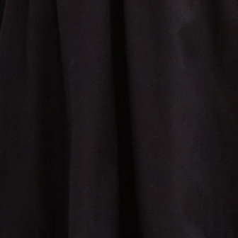 Midi Poplin Tiered Skirt, DEEP BLACK, swatch