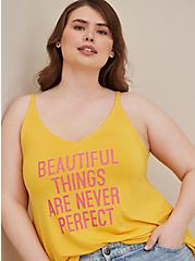 Plus Size Easy Tank - Super Soft Beautiful Yellow, , hi-res
