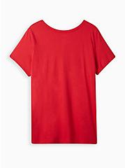Plus Size All That Slim Fit Tee - Cotton Red, JESTER RED, alternate