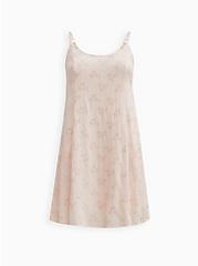 Plus Size Trapeze Cami Dress - Eyelet Crepe Light Pink, , hi-res