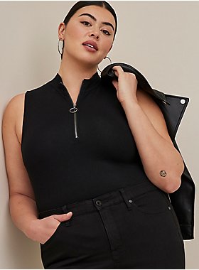 Plus Size Tops 2019 Fashion Women Off Shoulder Blouse Shirt and Plunge Layered Tank Top Set 
