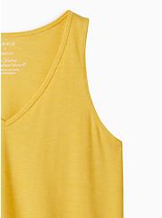 Plus Size Girlfriend Tank - Signature Jersey Yellow, YELLOW, alternate