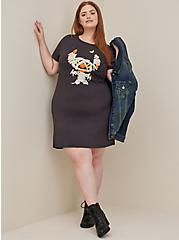 Plus Size Disney Lilo & Stitch Halloween Mini Triblend T-Shirt Dress, MULTI, alternate