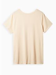Plus Size Everyday Tee - Signature Jersey Pale Dusty Yellow , , alternate
