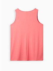 Everyday Tank - Signature Jersey Made Of Heather Pink , RASPBERRY, alternate
