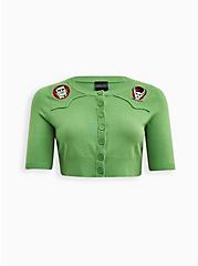 Universal Monsters The Bride Of Frankenstein Button Up Shrug, STONE GREEN, hi-res