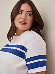 Plus Size Relaxed Fit Tee - Signature Jersey Stripes, , alternate