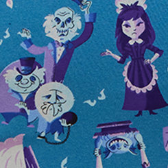 Disney The Haunted Mansion Sleep Short - Cotton Blue Multi, MULTI, swatch