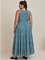 Plus Size Maxi Lindsay Hi-Low Tiered Dress, PLAID MULTI, alternate