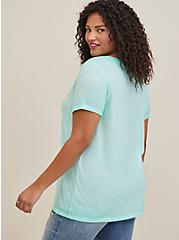 Everyday Tee - Signature Jersey Devoted Mama Mineral Wash Green, NONEC, alternate