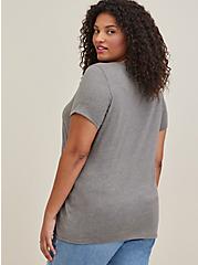 Plus Size Everyday Tee - Signature Jersey Stay Resilient Grey, HEATHER GREY, alternate