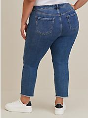 Plus Size High-Rise Straight Jean – Button Fly, FLY AWAY, alternate