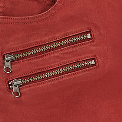 Jegging Skinny Super Soft High-Rise Multi Zip Jean, MADDER BROWN, swatch