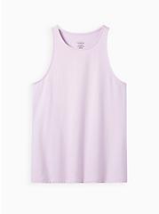 Plus Size High Neck Tank - Foxy Lilac, ORCHID, hi-res