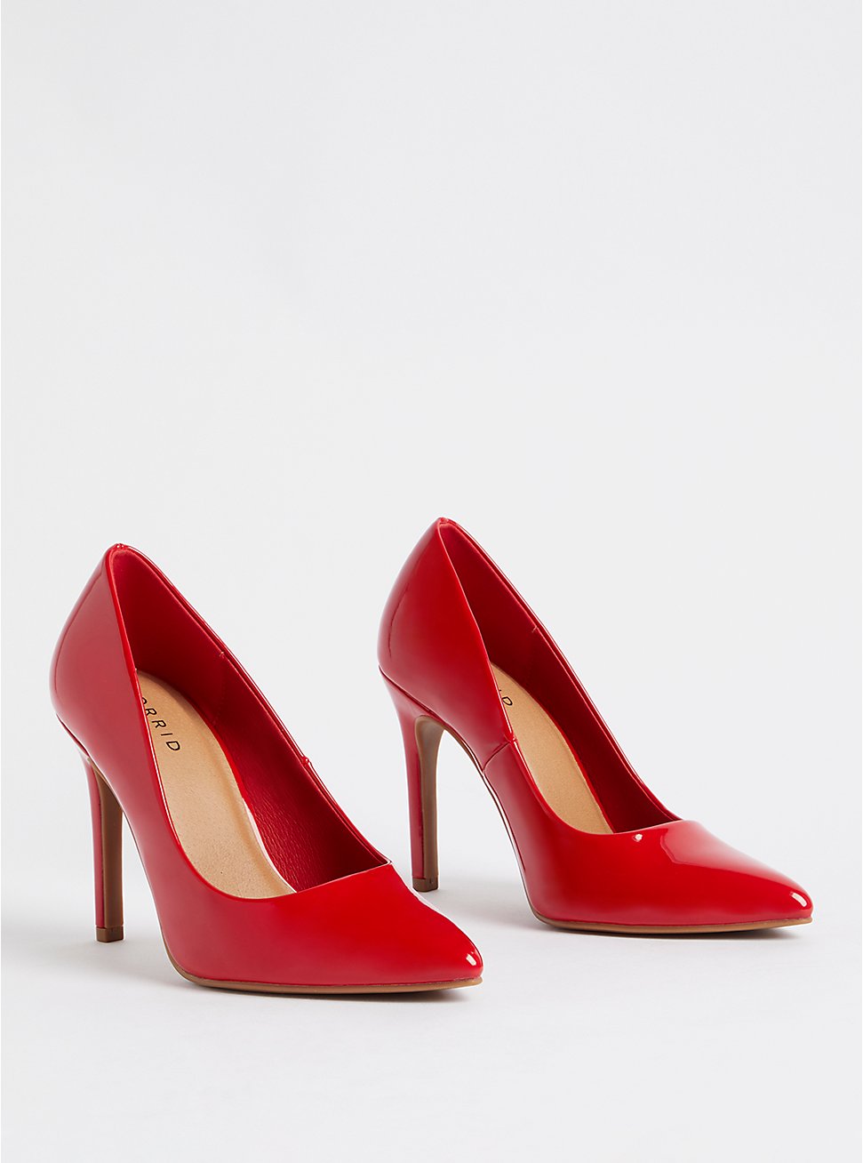 Pointed Toe Stiletto Pump (WW), RED, hi-res