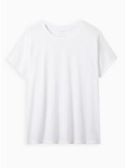 Plus Size Relaxed Fit Tee - Signature Jersey White, WHITE, hi-res