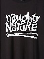 Plus Size Classic Fit Crew Tee - Cotton Naughty By Nature Black, DEEP BLACK, alternate