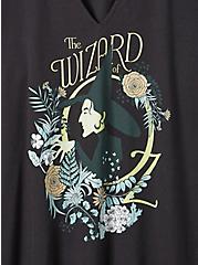 The Wizard Of Oz Long Sleeve Classic Fit Raglan Tee - Cotton Black, DEEP BLACK, alternate