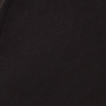 Mini Puff Sleeve Skater Dress - Cotton Slub Black, DEEP BLACK, swatch