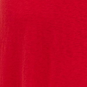 Midi Cotton Slub Side Slit Dress, RED, swatch