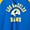 NFL Rams Classic Fit Cotton Notch Long Sleeve Tee, BLUE, swatch