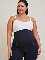 Maternity Jegging Skinny Super Soft High-Rise Jean, RINSE, alternate