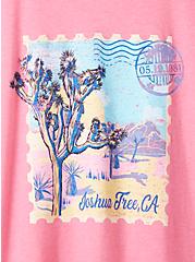 Classic Fit Tee - Signature Jersey Pink Joshua Tree, PINK GLO, alternate