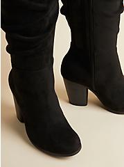 Slouch Knee Boot (WW), BLACK, alternate