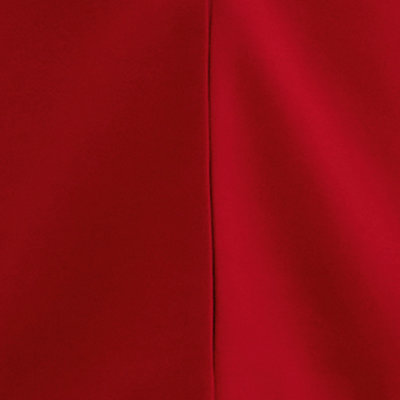 Plus Size Studio Luxe Ponte Peplum Blazer, RED, swatch