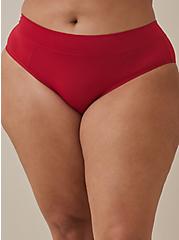 Breathe Mid-Rise Hipster Panty, JESTER RED, alternate