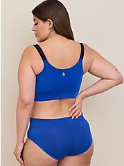 Breathe Mid-Rise Hipster Panty, SURF THE WEB BLUE, alternate