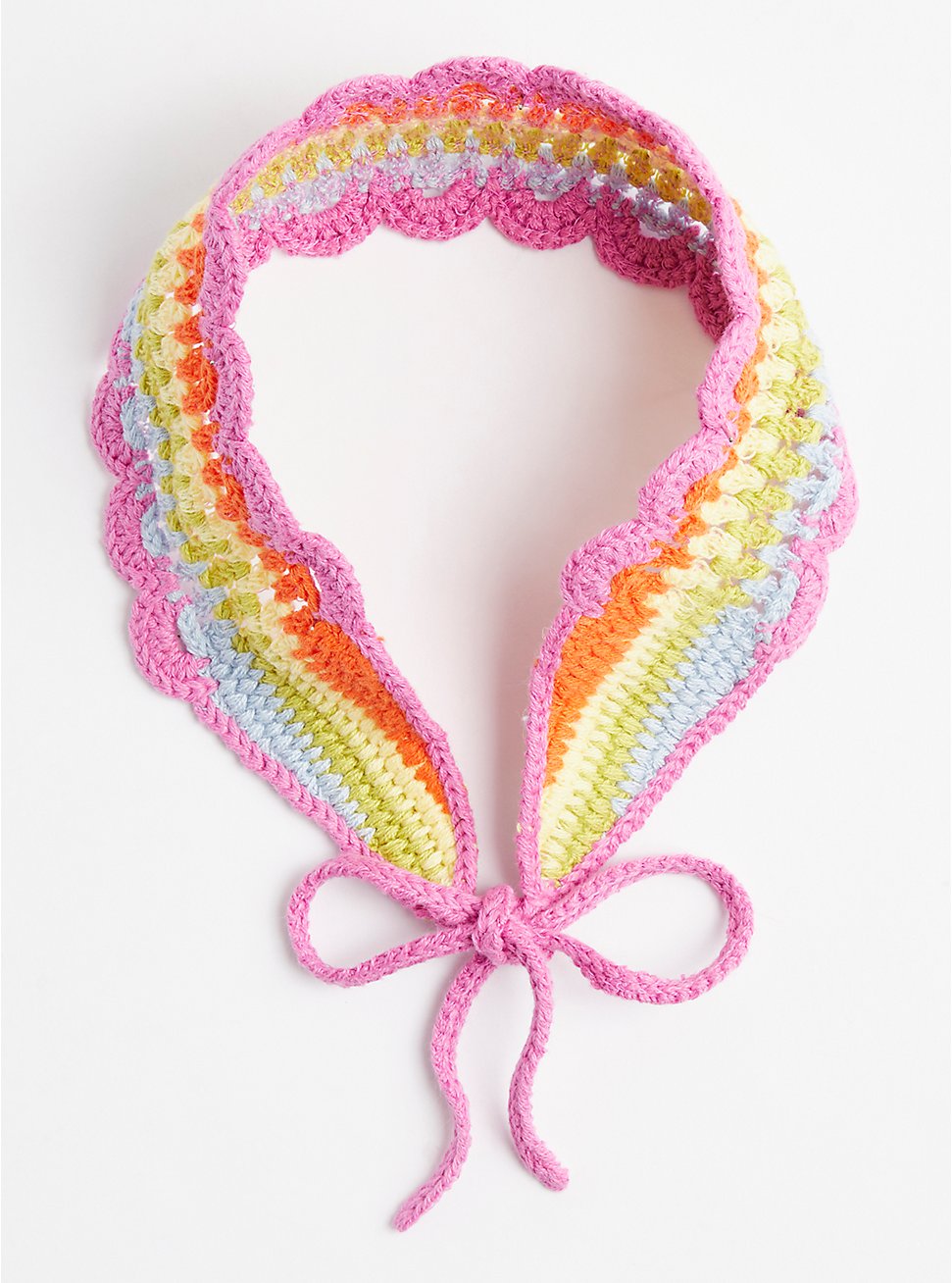 Crochet Headband - Stripe Multi, , hi-res
