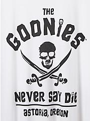 The Goonies Classic Fit Cotton Crew Neck Top, BRIGHT WHITE, alternate