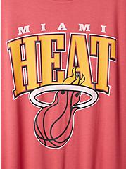 NBA Miami Heat Classic Fit Cotton Crew Neck Tee, JESTER RED, alternate