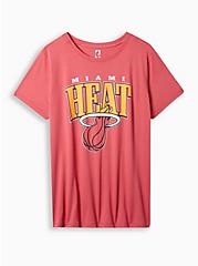 NBA Miami Heat Classic Fit Cotton Crew Neck Tee, JESTER RED, hi-res