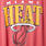 NBA Miami Heat Classic Fit Cotton Crew Neck Tee, JESTER RED, swatch