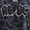 AC/DC Classic Fit Cotton Long Sleeve Slash Tee, DEEP BLACK, swatch