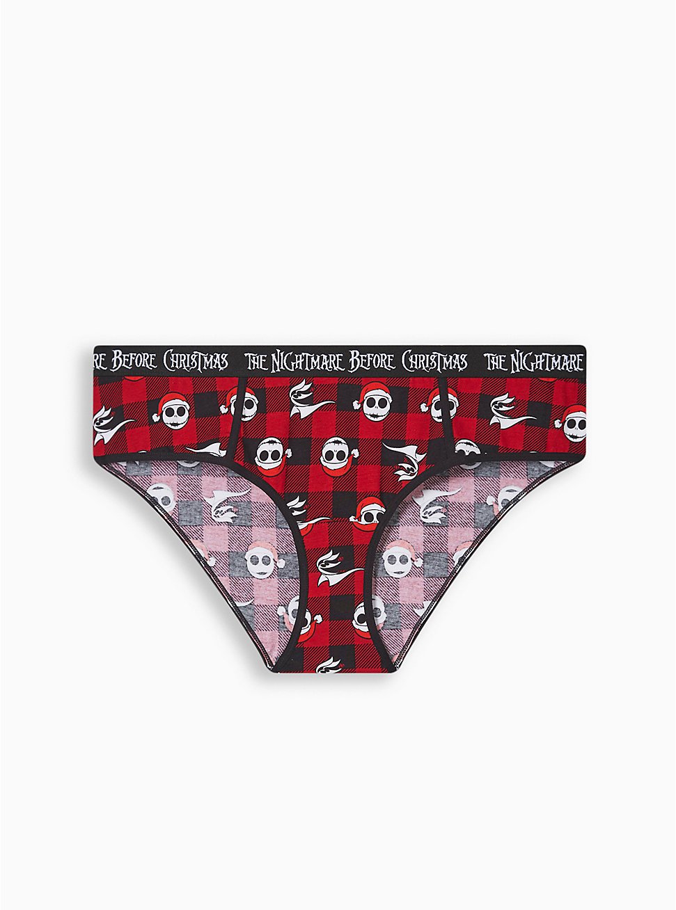Nightmare Before Christmas Cotton Mid Rise Hipster Panty, MULTI, hi-res