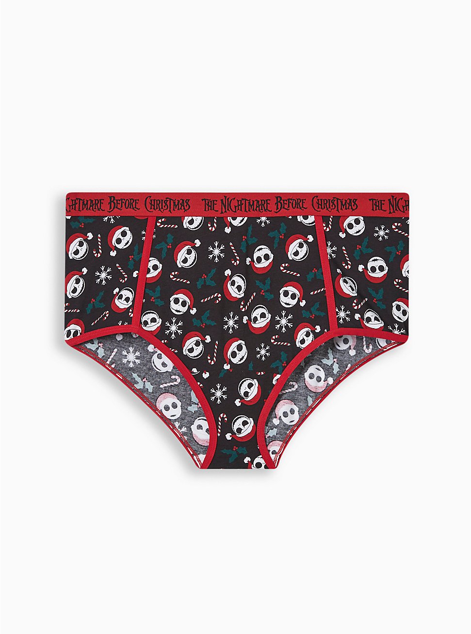 Nightmare Before Christmas Cotton Mid Rise Brief Panty, MULTI, hi-res