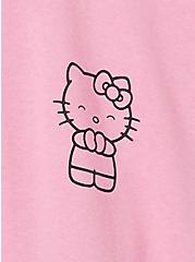 Hello Kitty Zip Cozy Fleece Sweatshirt, PINK, alternate