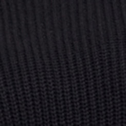 Mini Cotton Acrylic Sweater Dress, DEEP BLACK, swatch