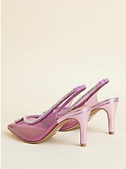 Pointed Toe Embellished Heel (WW), PINK, alternate