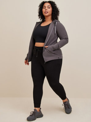 plus size yoga jacket