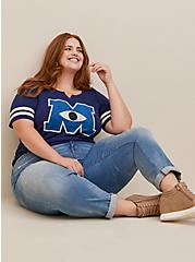 Disney Monsters University Football Slub Top, BLUE, alternate
