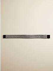 Embellished Stretch Waist Belt , BLACK, hi-res