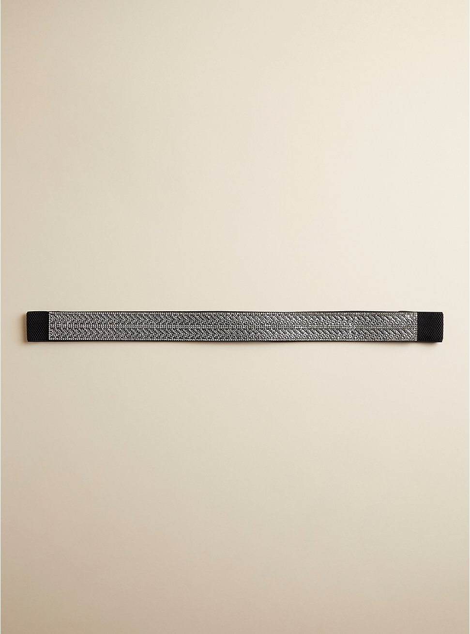 Embellished Stretch Waist Belt , BLACK, hi-res