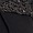 Plus Size Relaxed Fit Super Soft Fleece Sequins Yoke Drop Shoulder Sweatshirt, DEEP BLACK, swatch