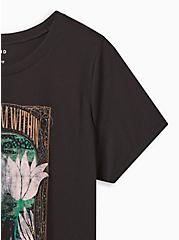 Bloom From Within Everyday Signature Jersey Crew Neck Tee, DEEP BLACK, alternate